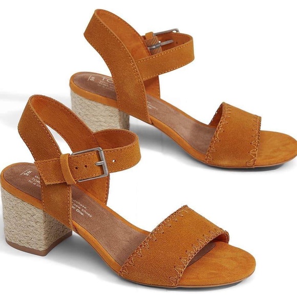 toms rosa block heel sandal